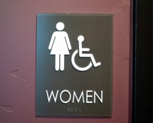 Rogue Graphics examples of custom Idaho Accessibility Code and ADA Tenant signage for Boise, Meridian and Nampa.